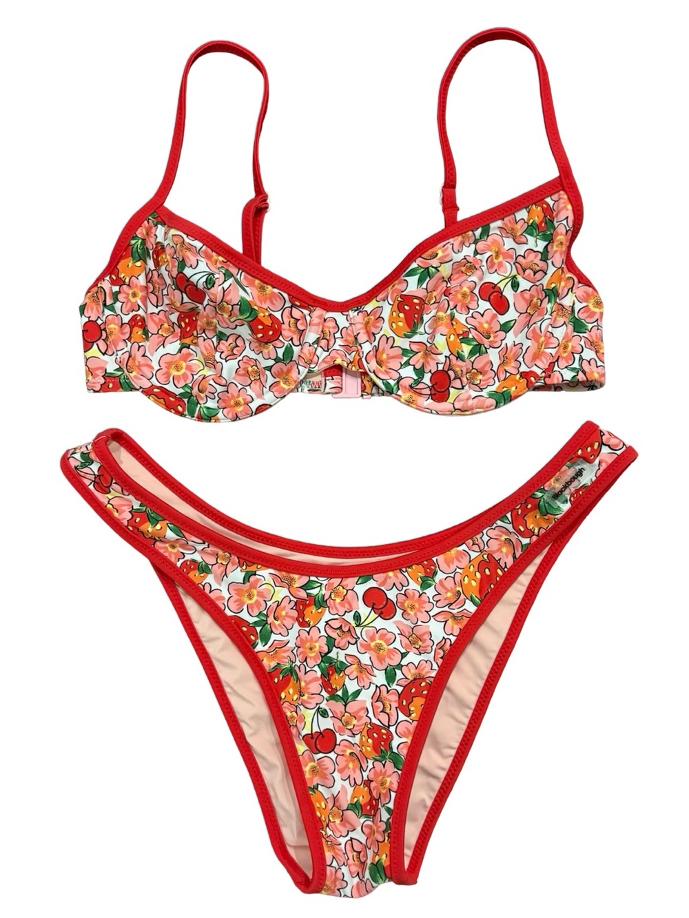 Blackbough Swim Strawberry and Cherry Blossom Bikini Set